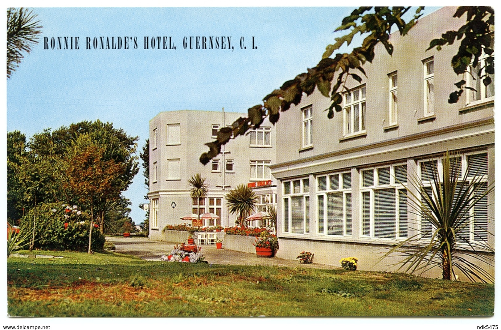 GUERNSEY : RONNIE RONALDE'S HOTEL - Guernsey