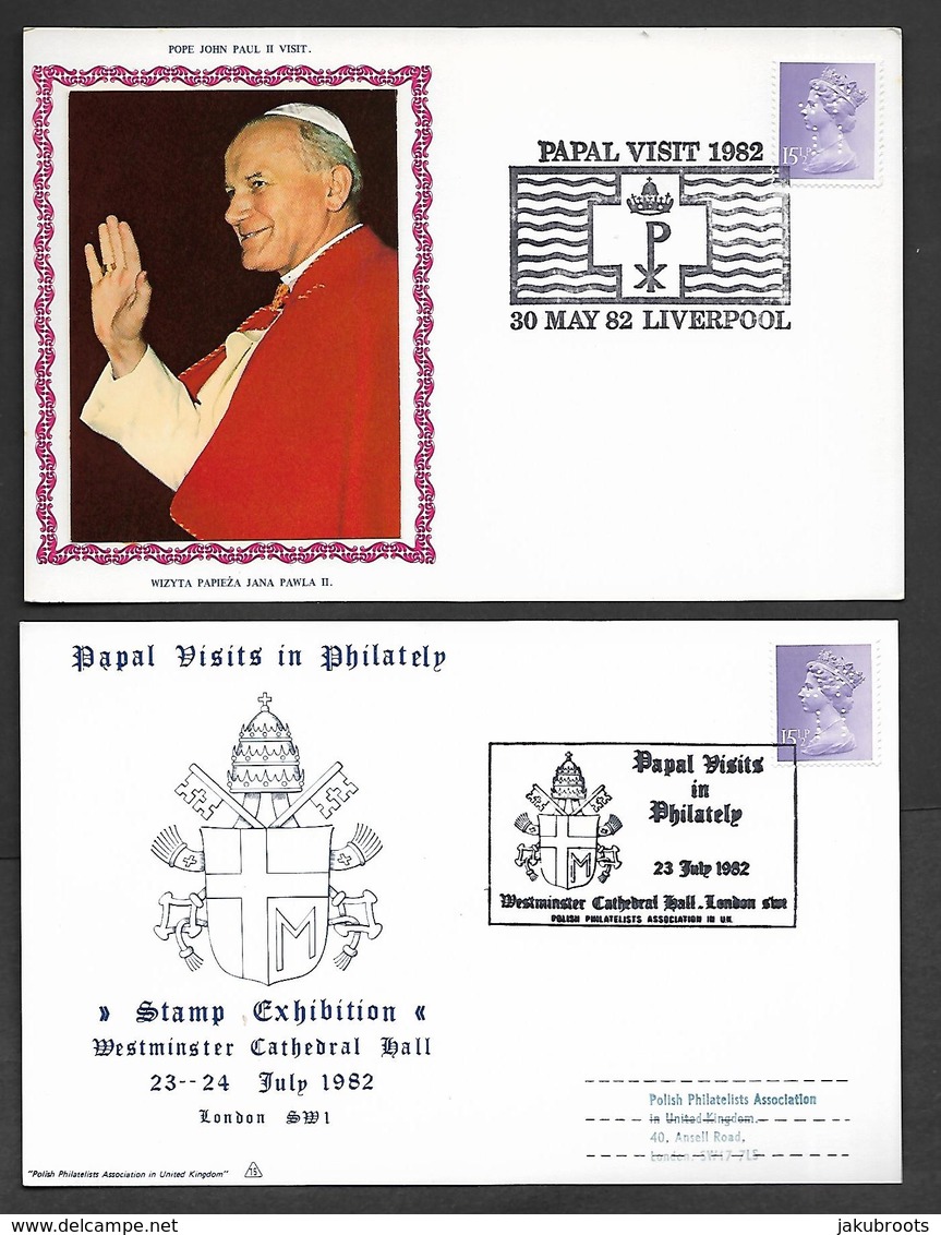 MAY 1982.  PAPAL VISIT TO U.K. - Other & Unclassified