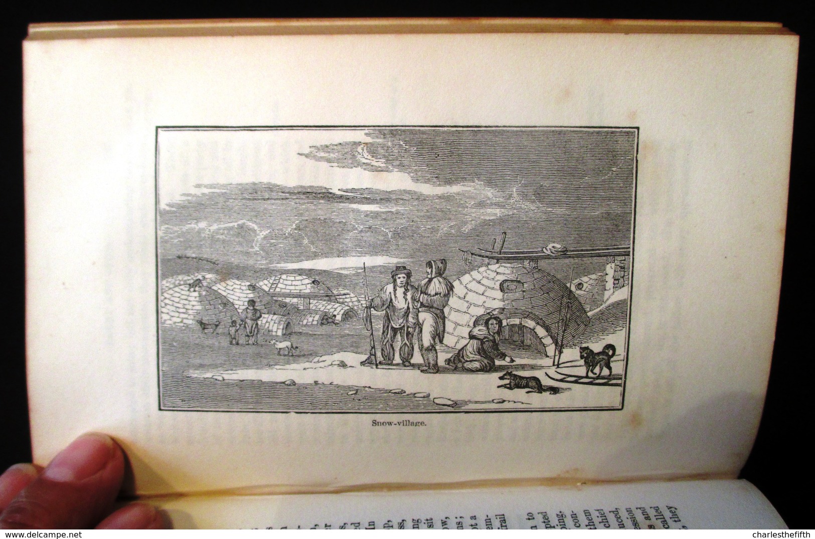 1855 - SCARCE WORK *** DISCOVERY AND ADVENTURE IN THE POLAR SEAS AND REGIONS *** BY SIR JOHN LESLIE and HUGH MURRAY -