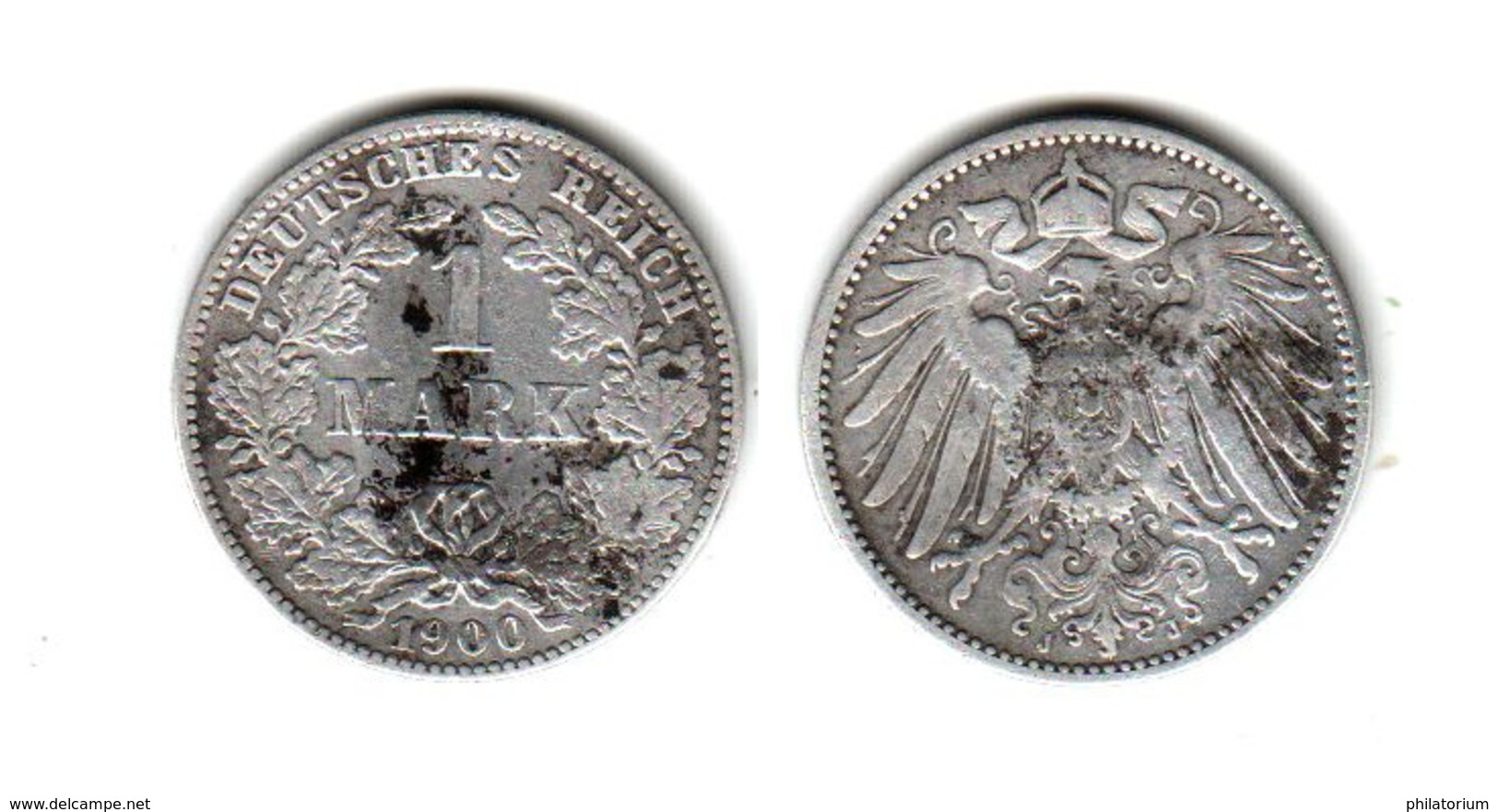 Allemagne  1 Mark 1900 J - 1 Mark