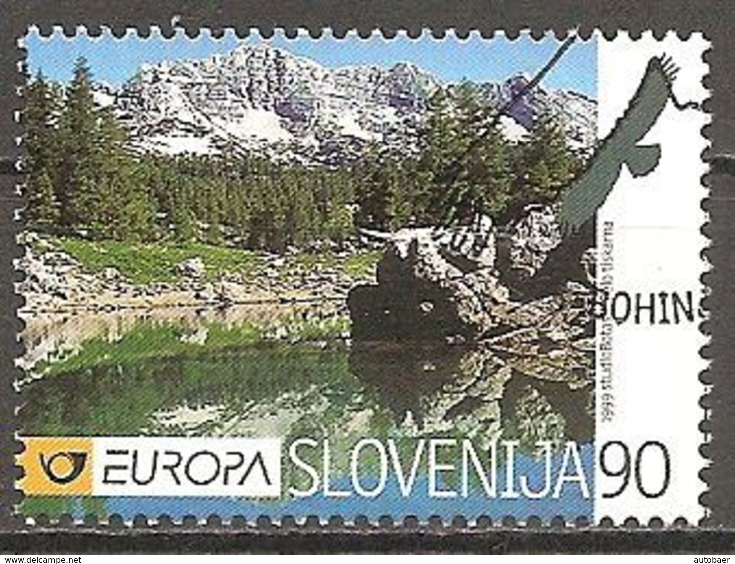 Slovenia Slovenija Slovenie Slowenien 1999 Europa Cept Michel 259 Used Obliteré Gestempelt Oo Cancelled - 1999