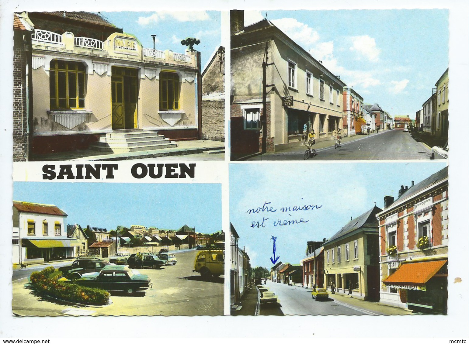 CPSM Grand Format -  Saint Ouen    -(80.Somme)  - Multivues , Multivue - Saint Ouen