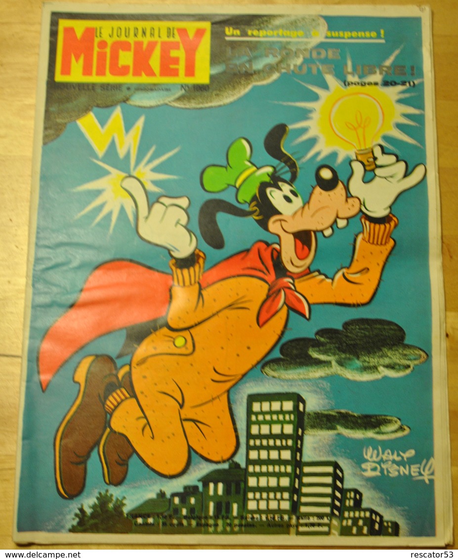 Journal De Mickey N°1060 Du 08/10/72 - Journal De Mickey