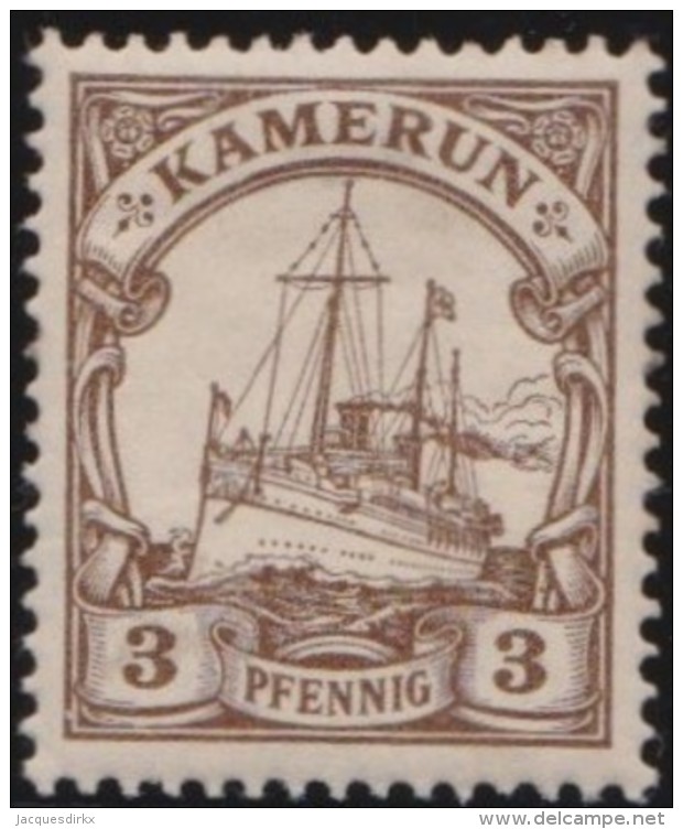 Deutsch  Kamerun     .    Michel  .    7     .     *   .     Ungebraucht Mit Falz   .   /   .   Mint-hinged - Cameroun