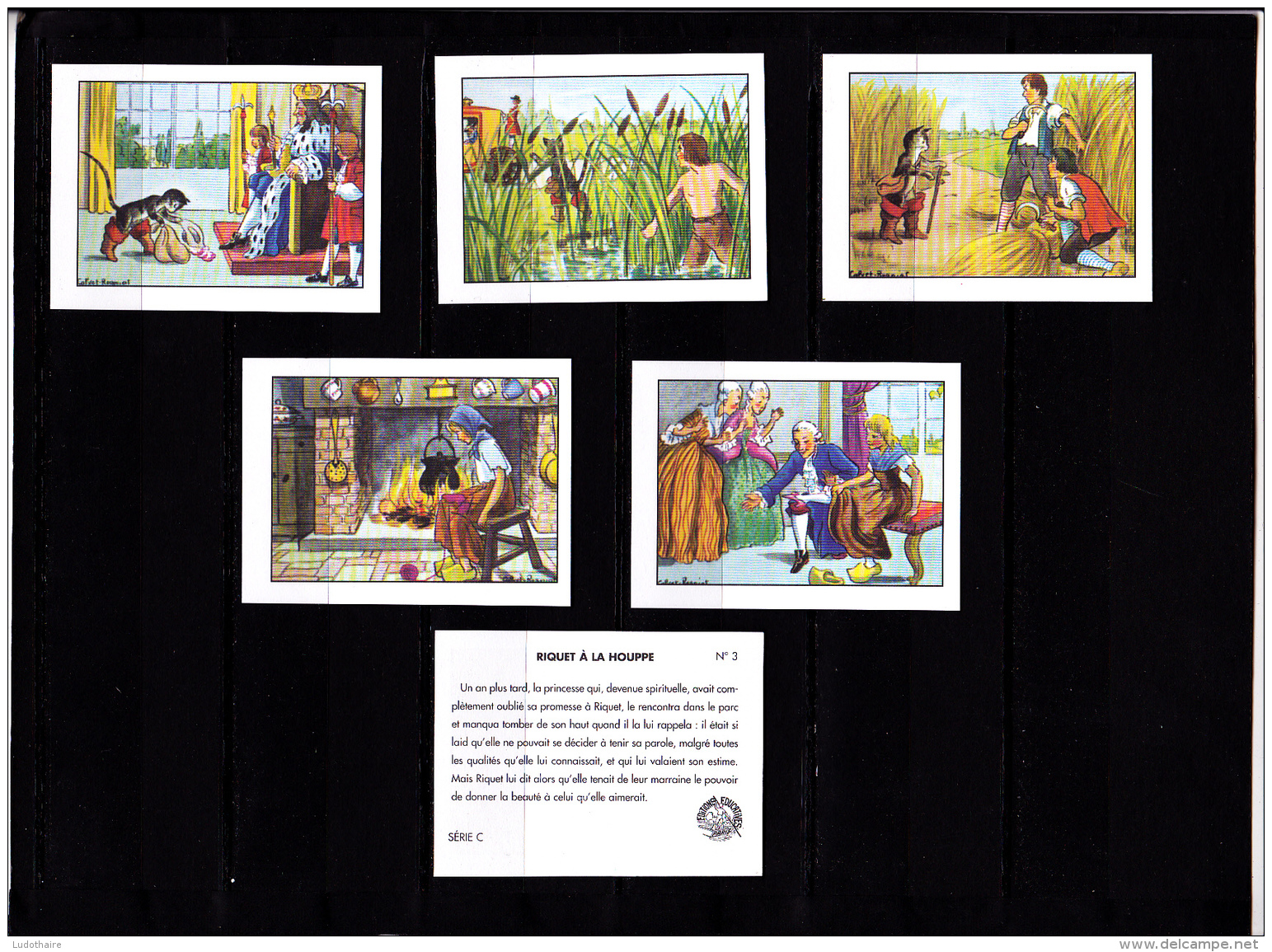 Lot 15 Images, Contes De Perrault, Editions Educatives, Scolaire, Illustrateur Calvet-Rogniat - Andere & Zonder Classificatie