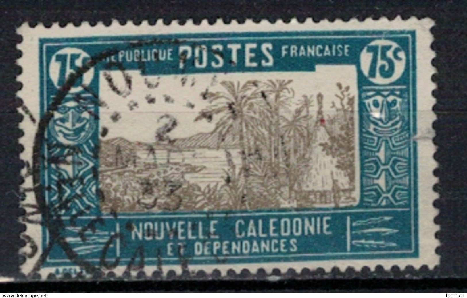 NOUVELLE CALEDONIE       N°  YVERT     152     ( 5 )     OBLITERE       ( O   3/37 ) - Gebraucht