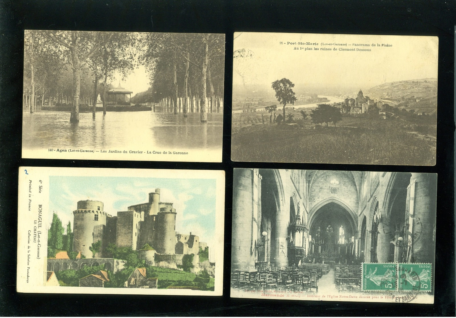 Beau lot de 51 cartes postales de France  Lot - et - Garonne        Mooi lot van 51 postkaarten van Frankrijk ( 47 )