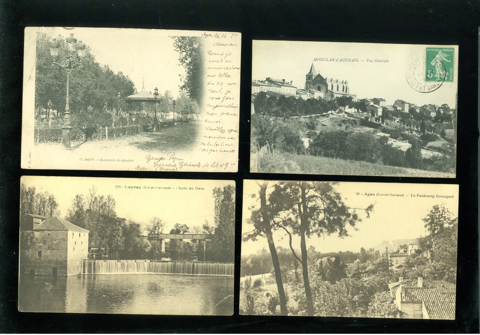 Beau lot de 51 cartes postales de France  Lot - et - Garonne        Mooi lot van 51 postkaarten van Frankrijk ( 47 )