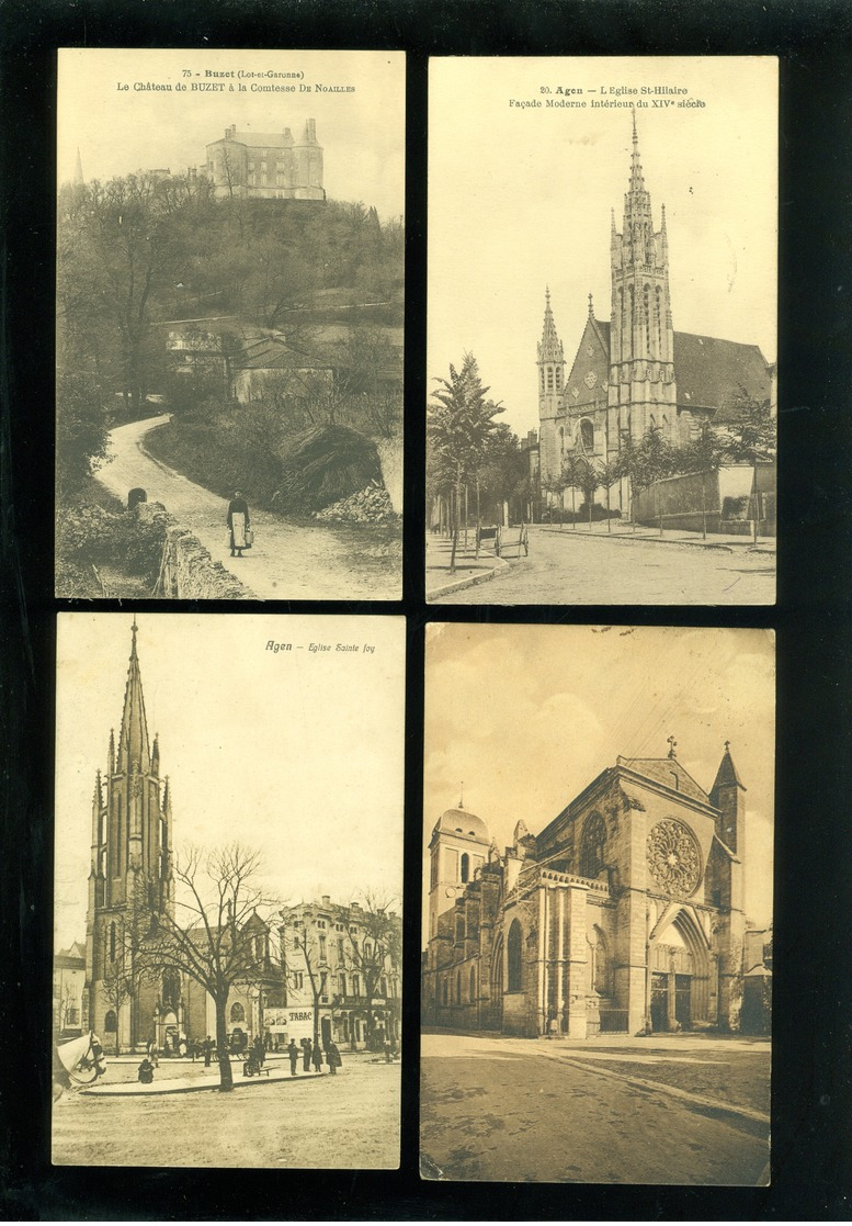 Beau lot de 51 cartes postales de France  Lot - et - Garonne        Mooi lot van 51 postkaarten van Frankrijk ( 47 )