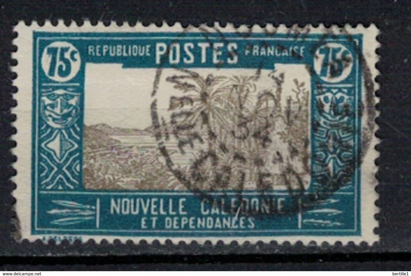 NOUVELLE CALEDONIE       N°  YVERT     152     ( 6 )     OBLITERE       ( O   3/37 ) - Gebraucht