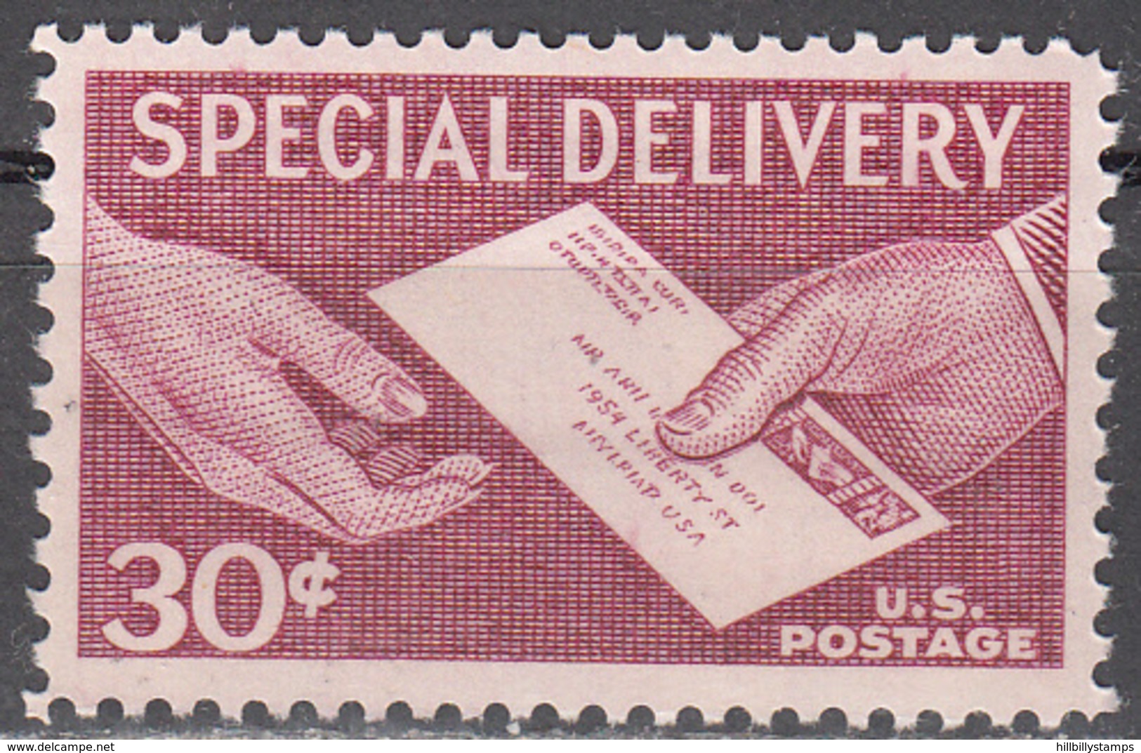 UNITED STATES     SCOTT NO.E21     MNH     YEAR 1957 - Special Delivery, Registration & Certified