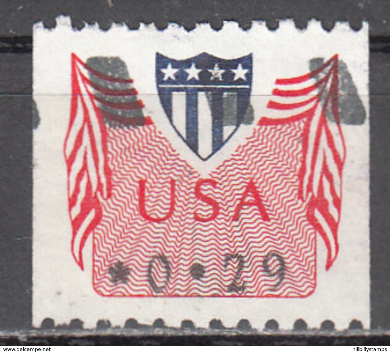 UNITED STATES     SCOTT NO.CVP31     USED    YEAR 1992 - Automaatzegels [ATM]