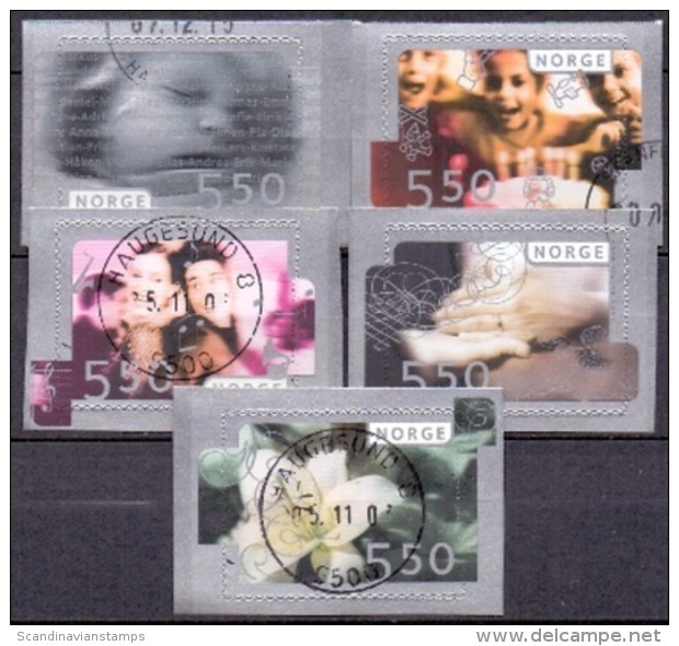 NOORWEGEN 2003 Groetzegels GB-USED - Used Stamps