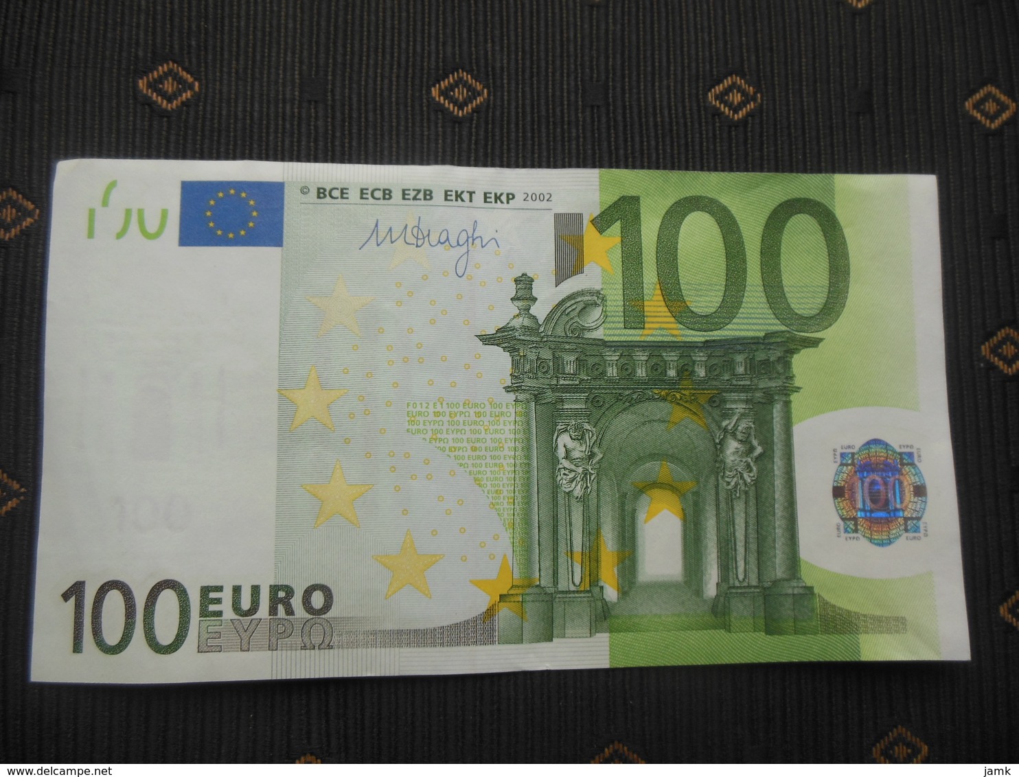 100 EURO " N " F012 E1, AUSTRIA ,DRAGHI, See Foto - 100 Euro