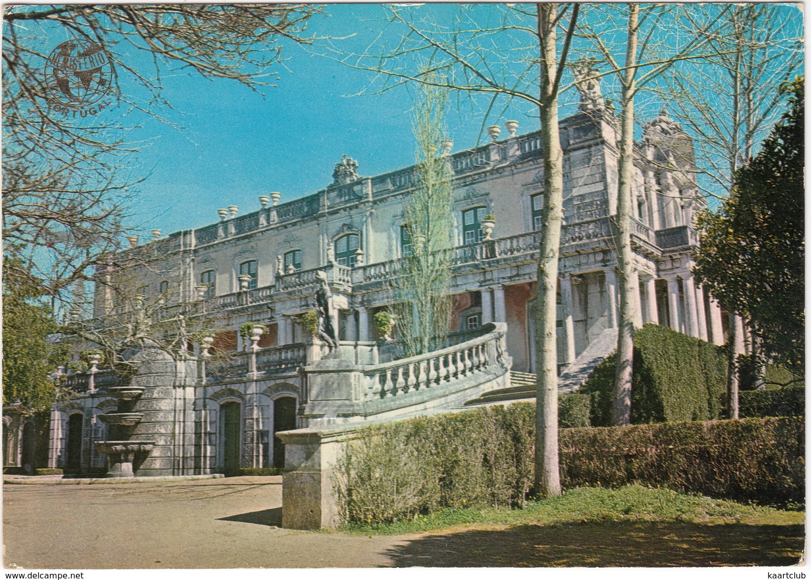 Palácio De Queluz -  (Portugal) - (Red Meter-mark 'Necessidades', Lisboa) - Lisboa