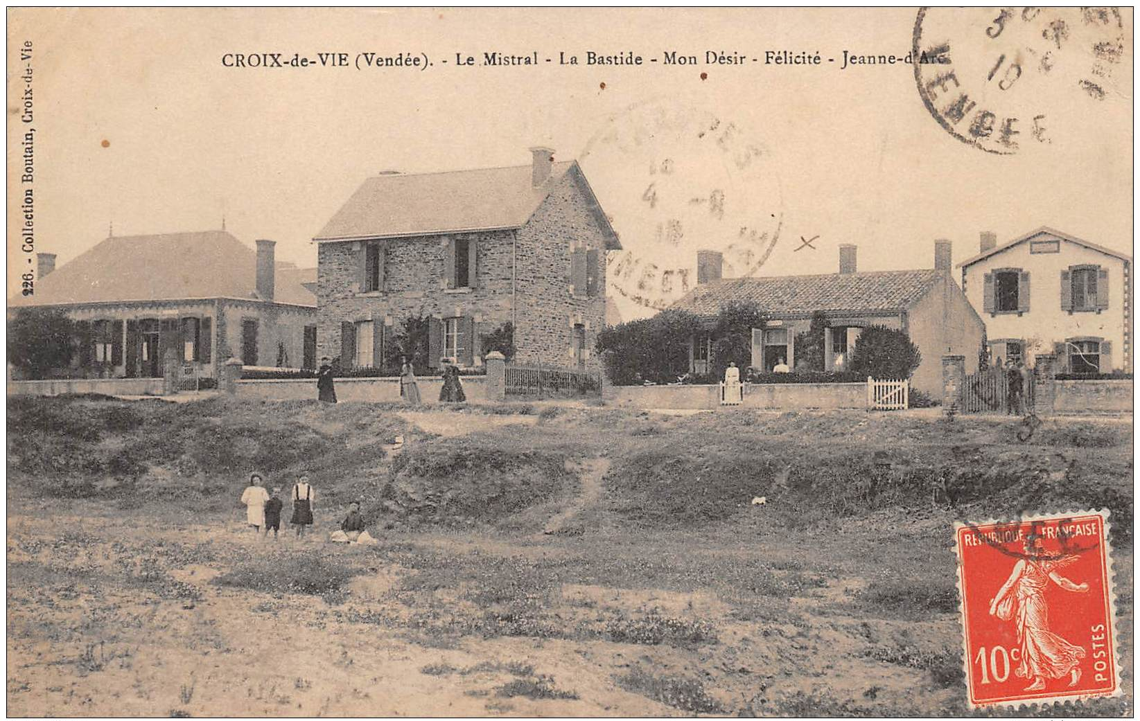 CPA, Saint-Gilles-Croix-de-Vie 85800 En Vendée - Saint Gilles Croix De Vie