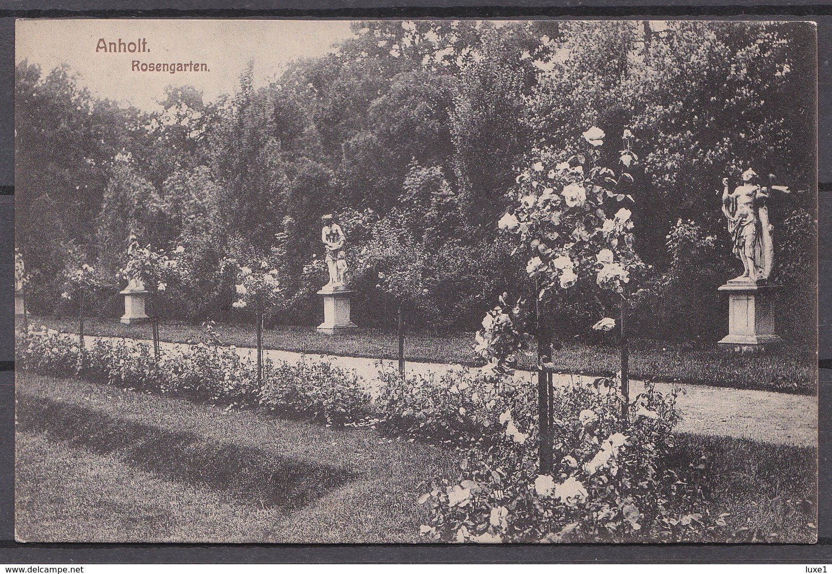 GERMANY ,  Anholt  , OLD  POSTCARD - Borken