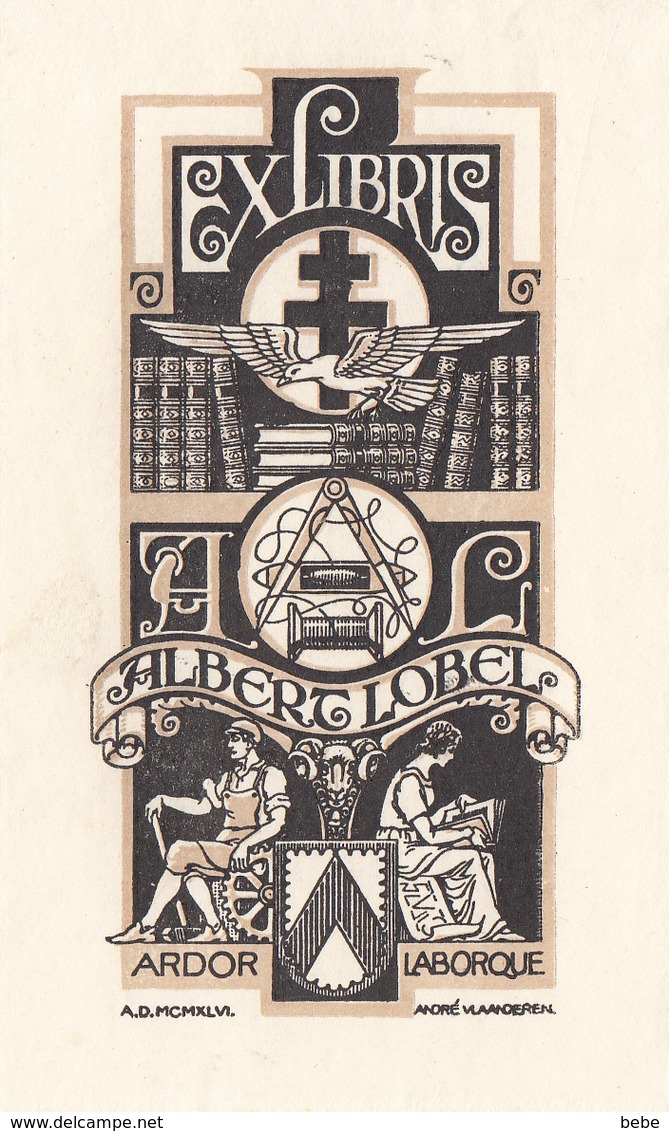 EX-LIBRIS  ALBERT LOBEL - Ex Libris