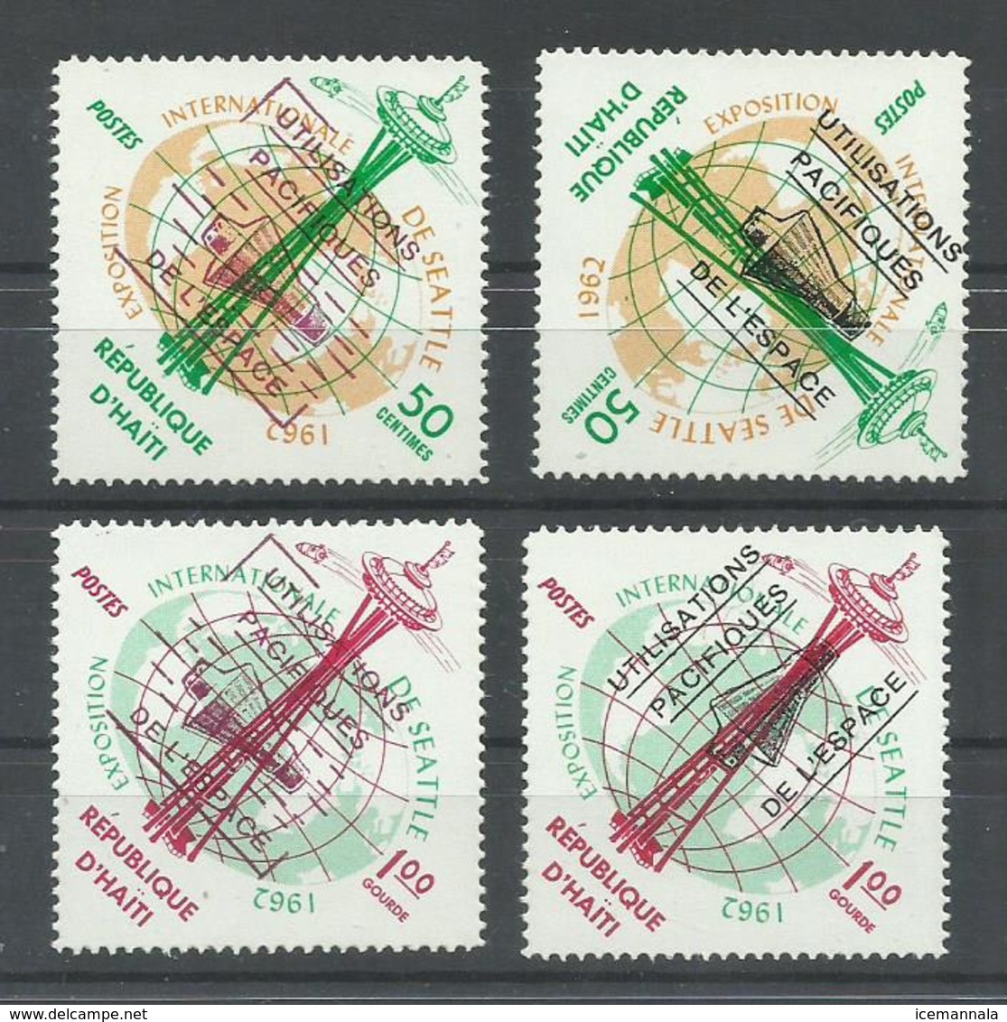 HAITI   YVERT  497/98   MNH  ** - Haití