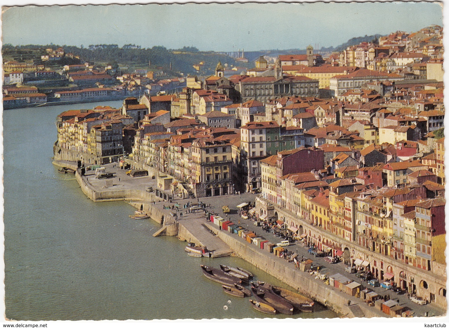 Porto - Rio Douro E Cáis Da Ribeira - (1969) -  (Portugal) - Porto