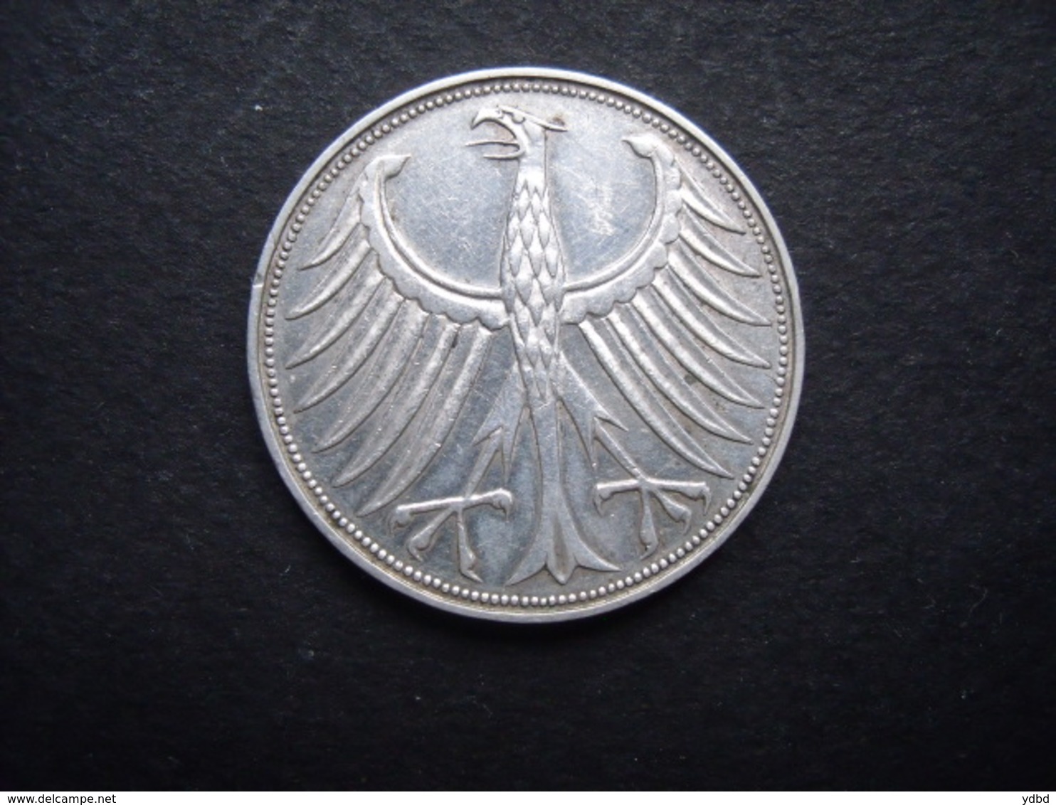 ALLEMAGNE  = UNE PIECE  DE 5 MARK 1951 D  EN ARGENT - 5 Mark