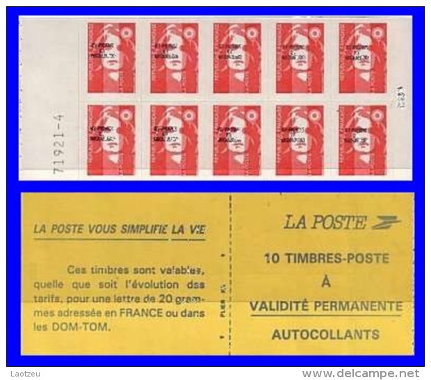 St-Pierre &amp; Miquelon Carnet 1993. ~ C 590** - Carnet De 10 Mariannes Du Bicentenaire - Cuadernillos