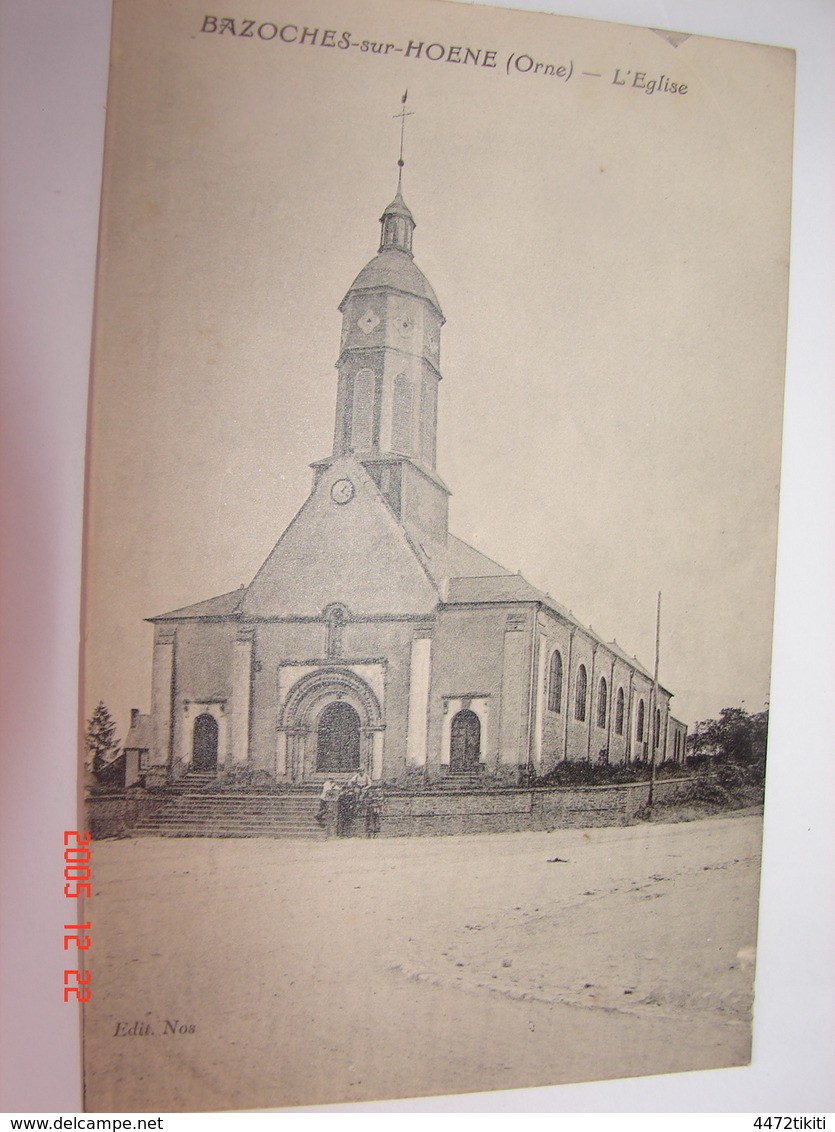 C.P.A.- Bazoches Sur Hoene (61) - L'Eglise - 1910 - SUP (AH2) - Bazoches Sur Hoene