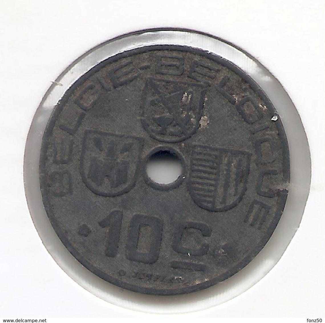 LEOPOLD III * 10 Cent 1942 Vlaams/frans * Nr 9790 - 10 Centimes