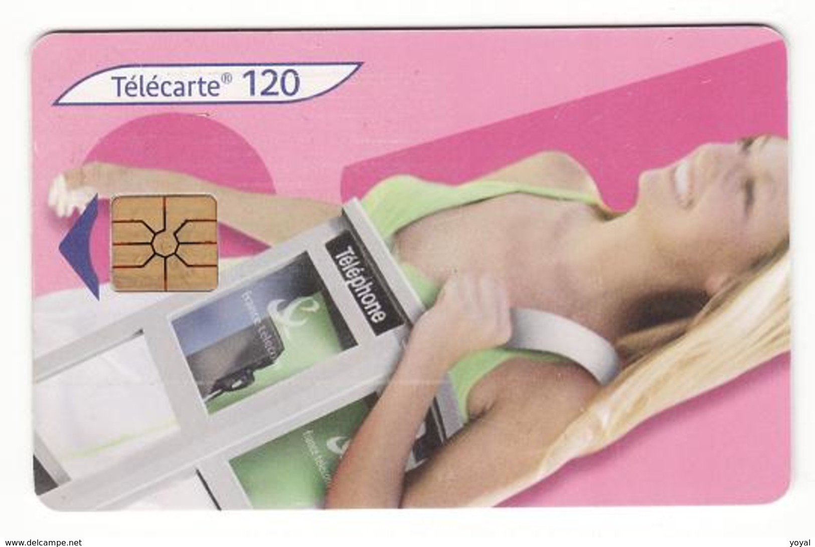 120 GEM 11/05 Femme A8 Cabine Rose Carte Verte - 2005