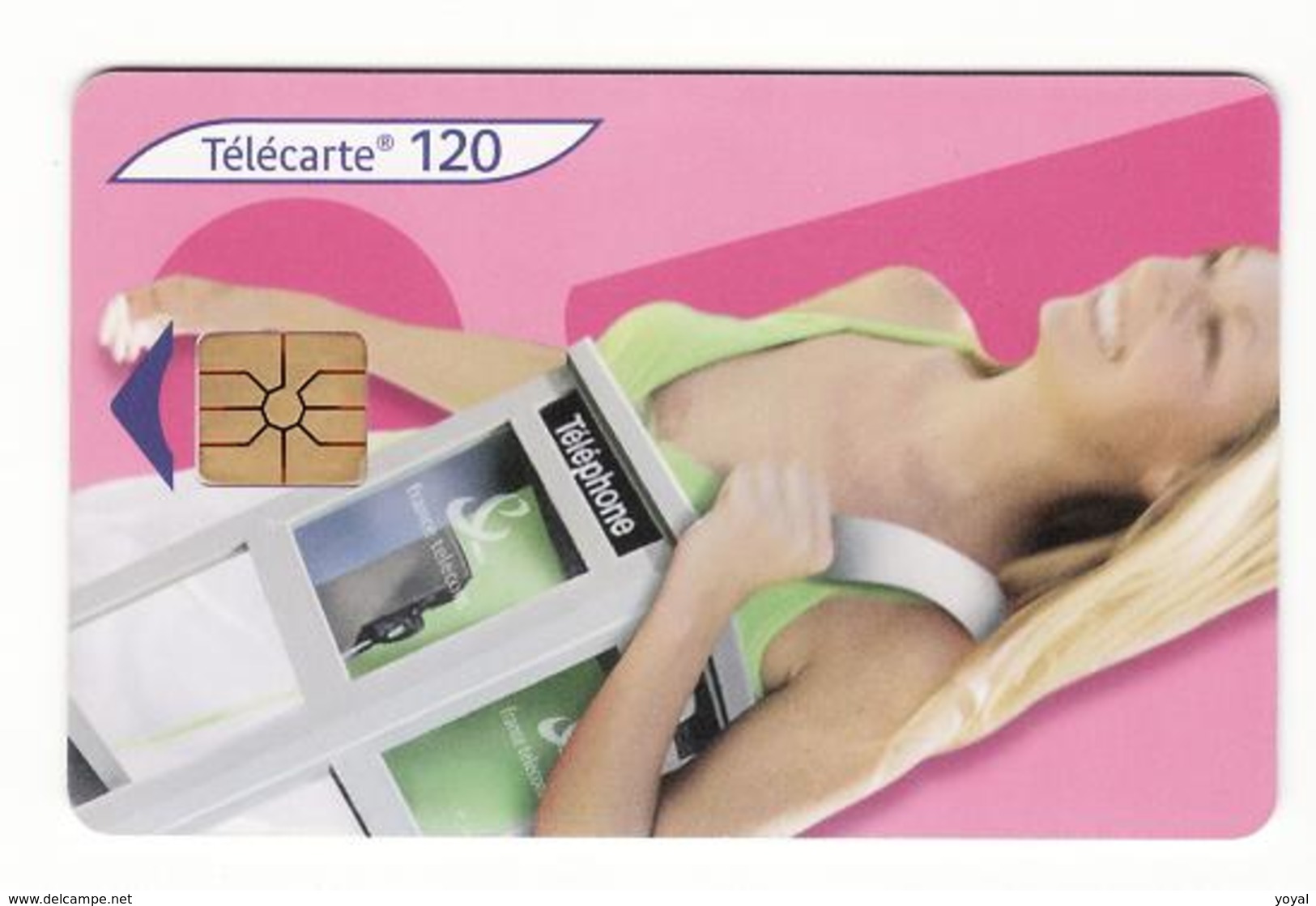 120 GEM 12/05 Femme A12 Cabine Jaune Carte Rose - 2005