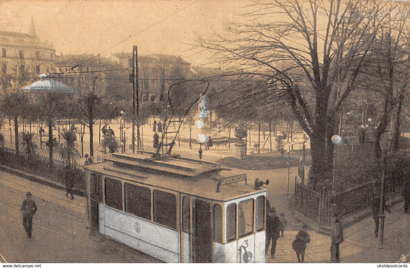 Italia  -  CREMONA, Giardino Pubblico, Tram - Cremona