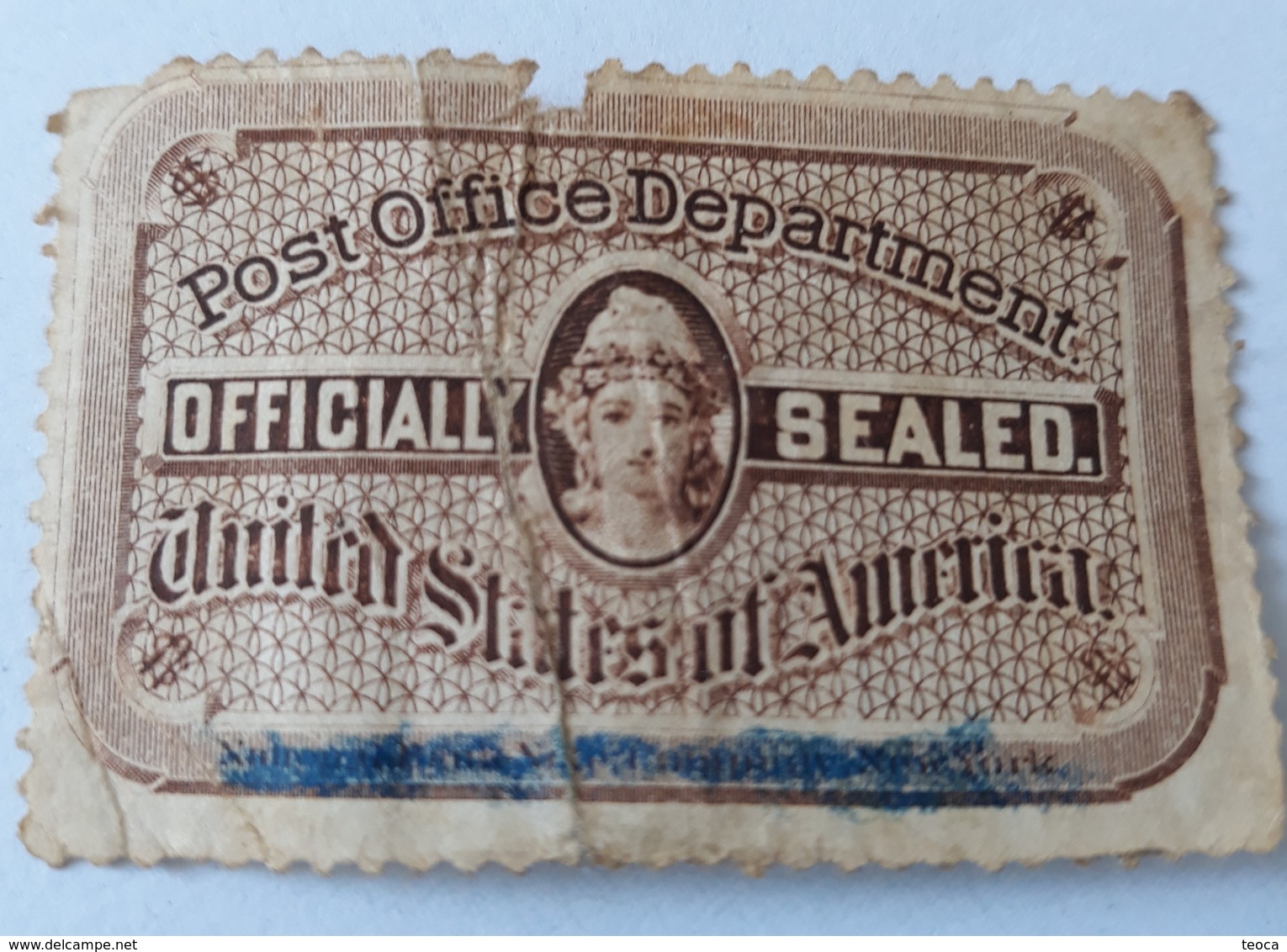 United States Stamps OFFICIAL DEPARTAMENT ,OFFICIAL SEALED UNITED STATES  OF AMERICA - Dienstzegels