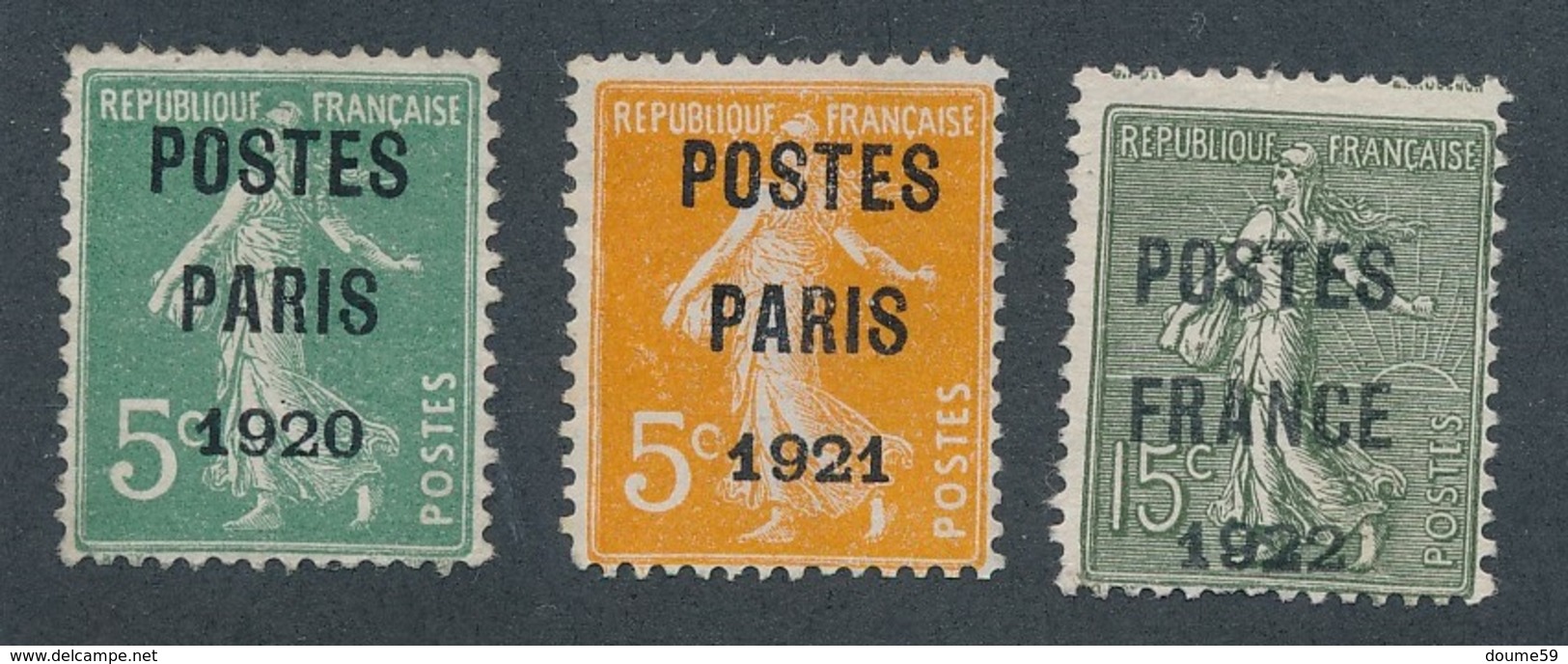 CD-108 : FRANCE: Lot Avec Préo N°24-27-37-non Signé, Authenticité Non Garantie - 1893-1947