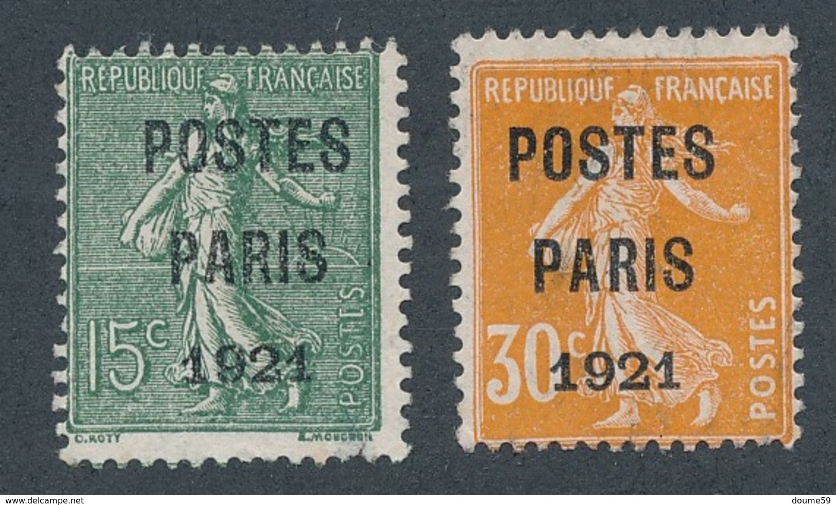 CD-110 : FRANCE: Lot Avec Préo N°28/29 - 1893-1947