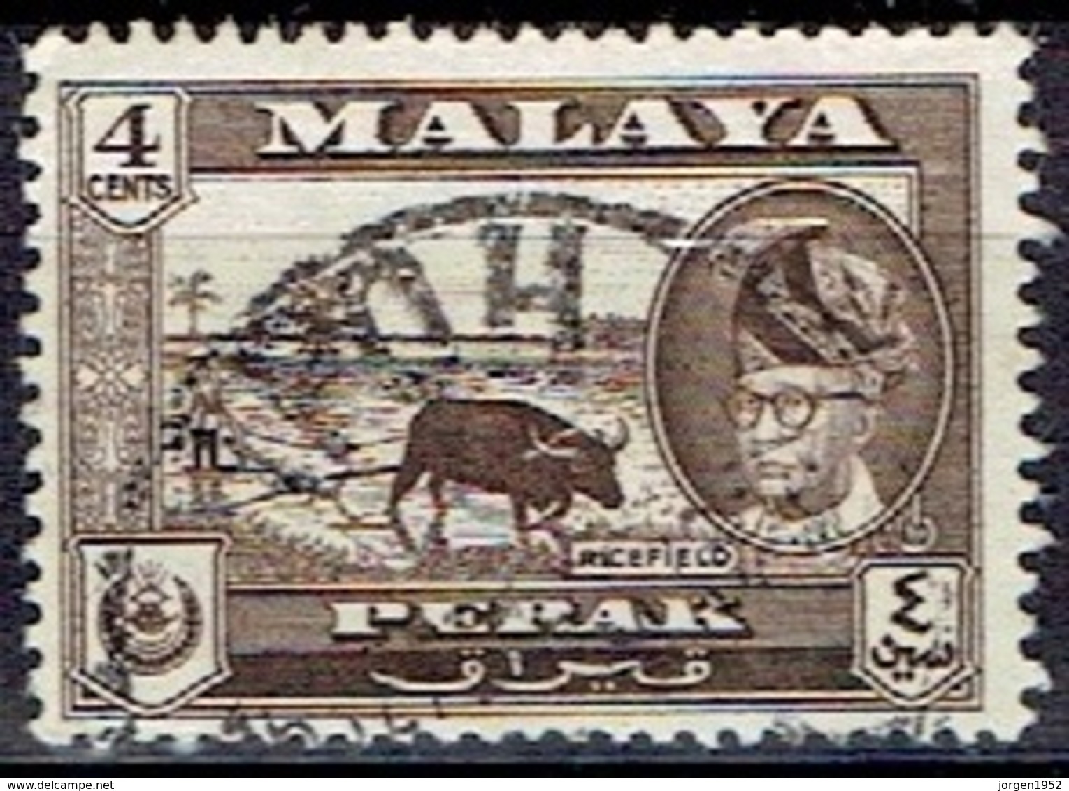 GREAT BRITAIN (FORMER COLONIE)  # PERAK  FROM 1957  STAMPWORLD 106 - Perak