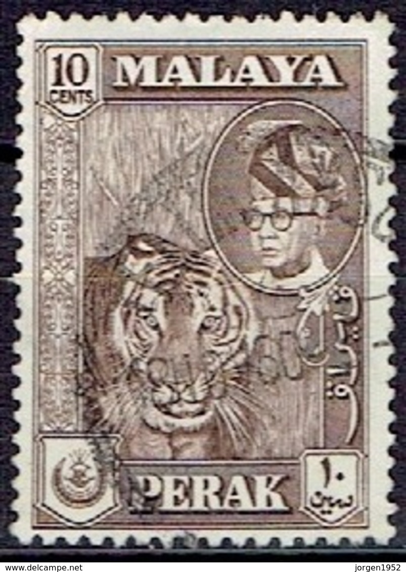 GREAT BRITAIN (FORMER COLONIE)  # PERAK  FROM 1957  STAMPWORLD 109 - Perak