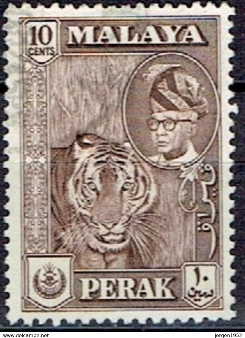 GREAT BRITAIN (FORMER COLONIE)  # PERAK  FROM 1957  STAMPWORLD 109 - Perak