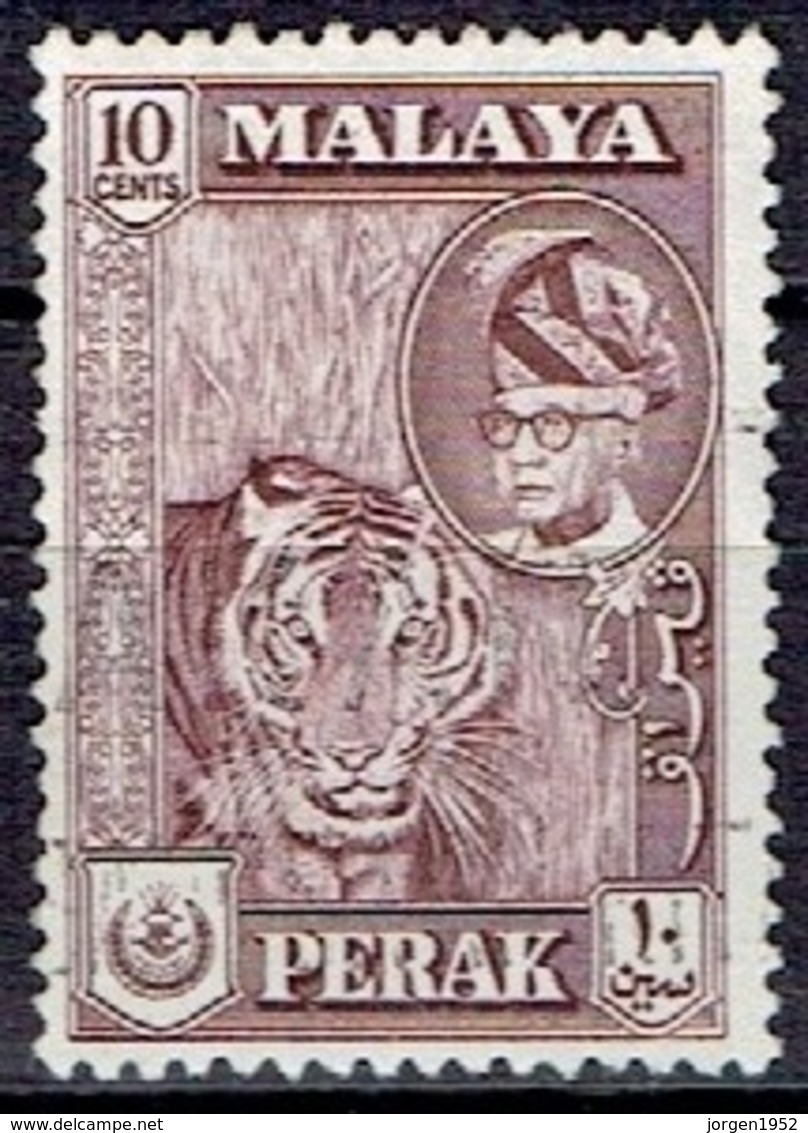 GREAT BRITAIN (FORMER COLONIE)  # PERAK  FROM 1957  STAMPWORLD 109a - Perak