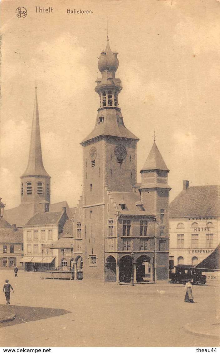 ¤¤   -  BELGIQUE   -  THIELD   -  Halletoren   -  Hôtel De L'Espérance - Tielt