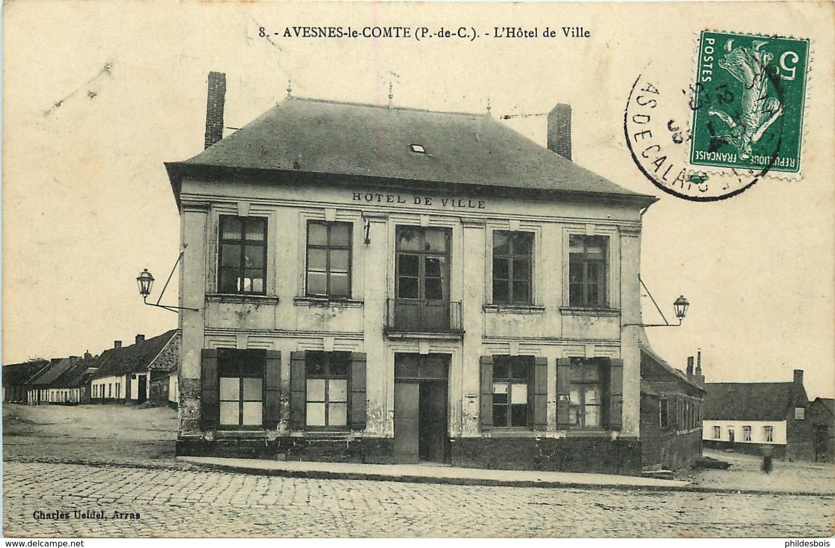 PAS DE CALAIS AVESNES Le COMTE  Hotel De Ville - Avesnes Le Comte