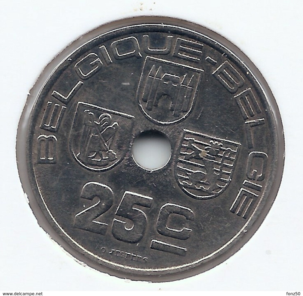 LEOPOLD III * 25 Cent 1939 Frans/vlaams * Nr 7652 - 25 Centimes