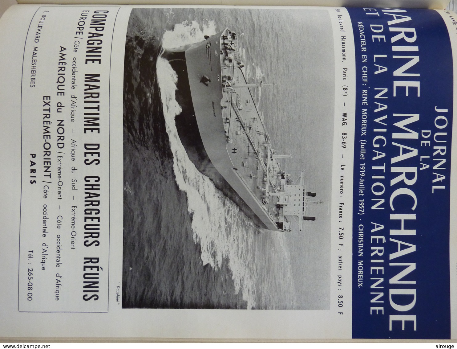 Journal De La Marine Marchande, L'année 1968 Complète - Autres & Non Classés