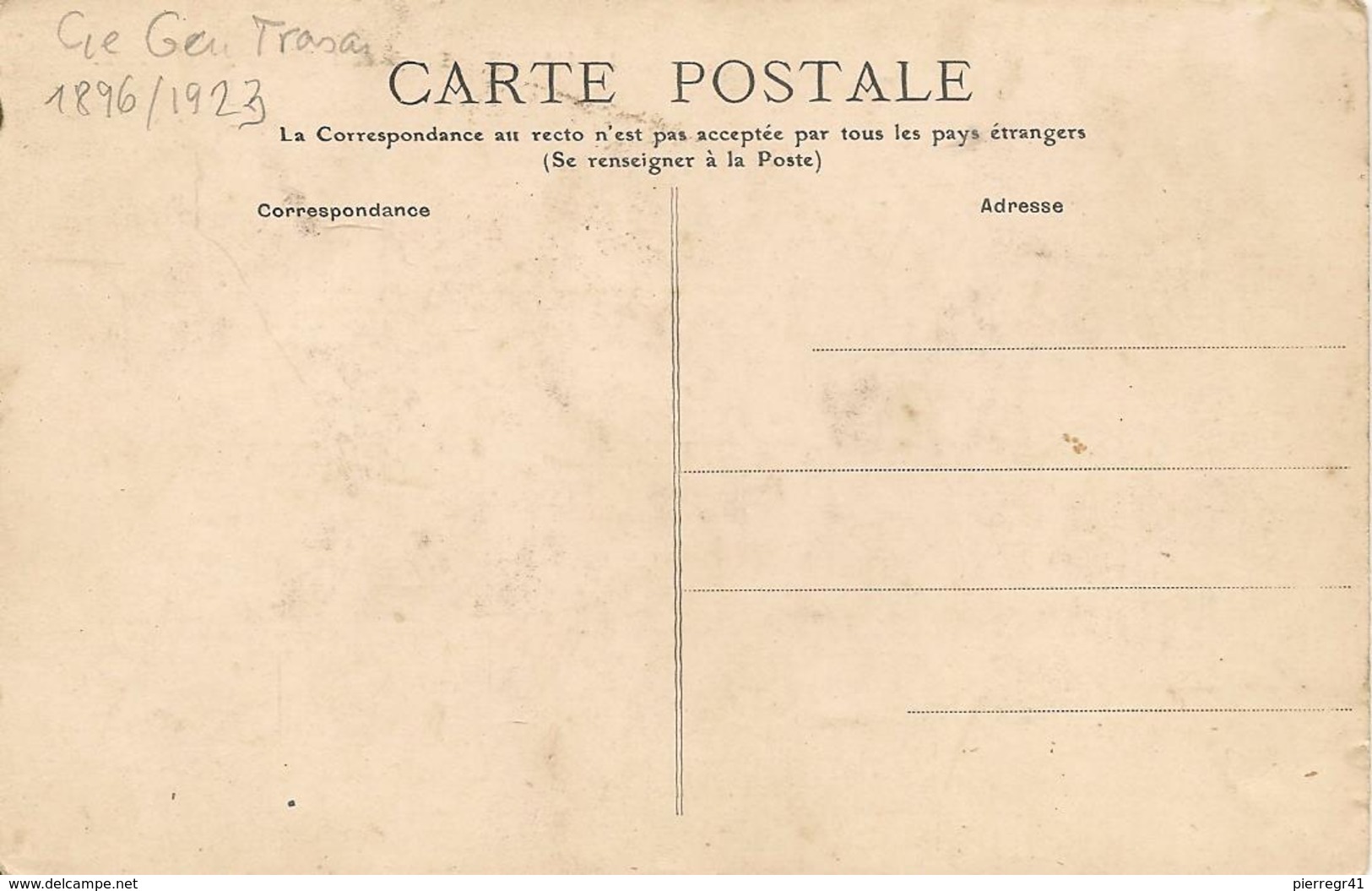 CPA-1910-PAQUEBOT-Cie GENERALE TRANSATLANIQUE-LA BRETAGNE-1893/1923-BE- - Passagiersschepen