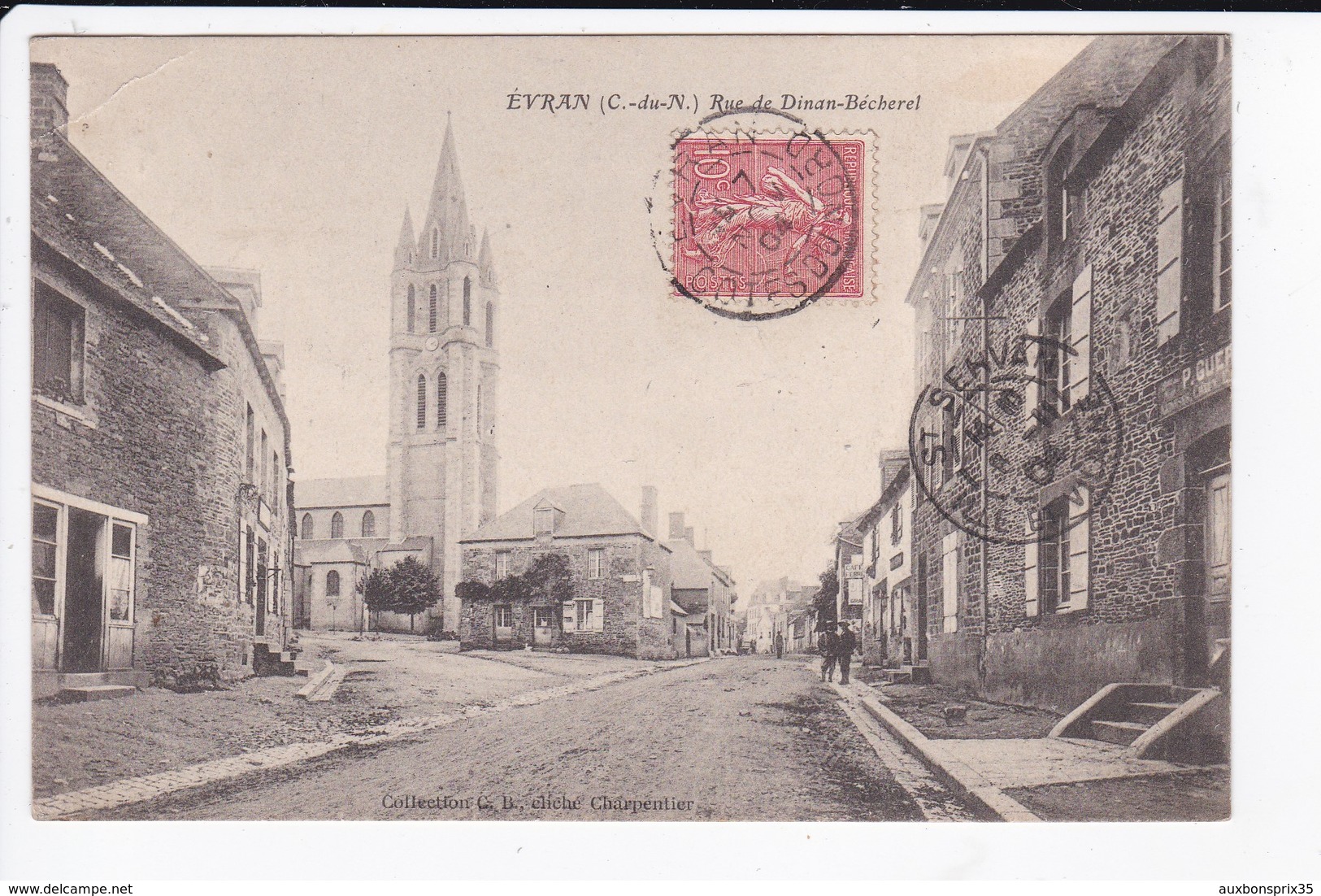 EVRAN - RUE DE DINAN BECHEREL - 22 - Evran