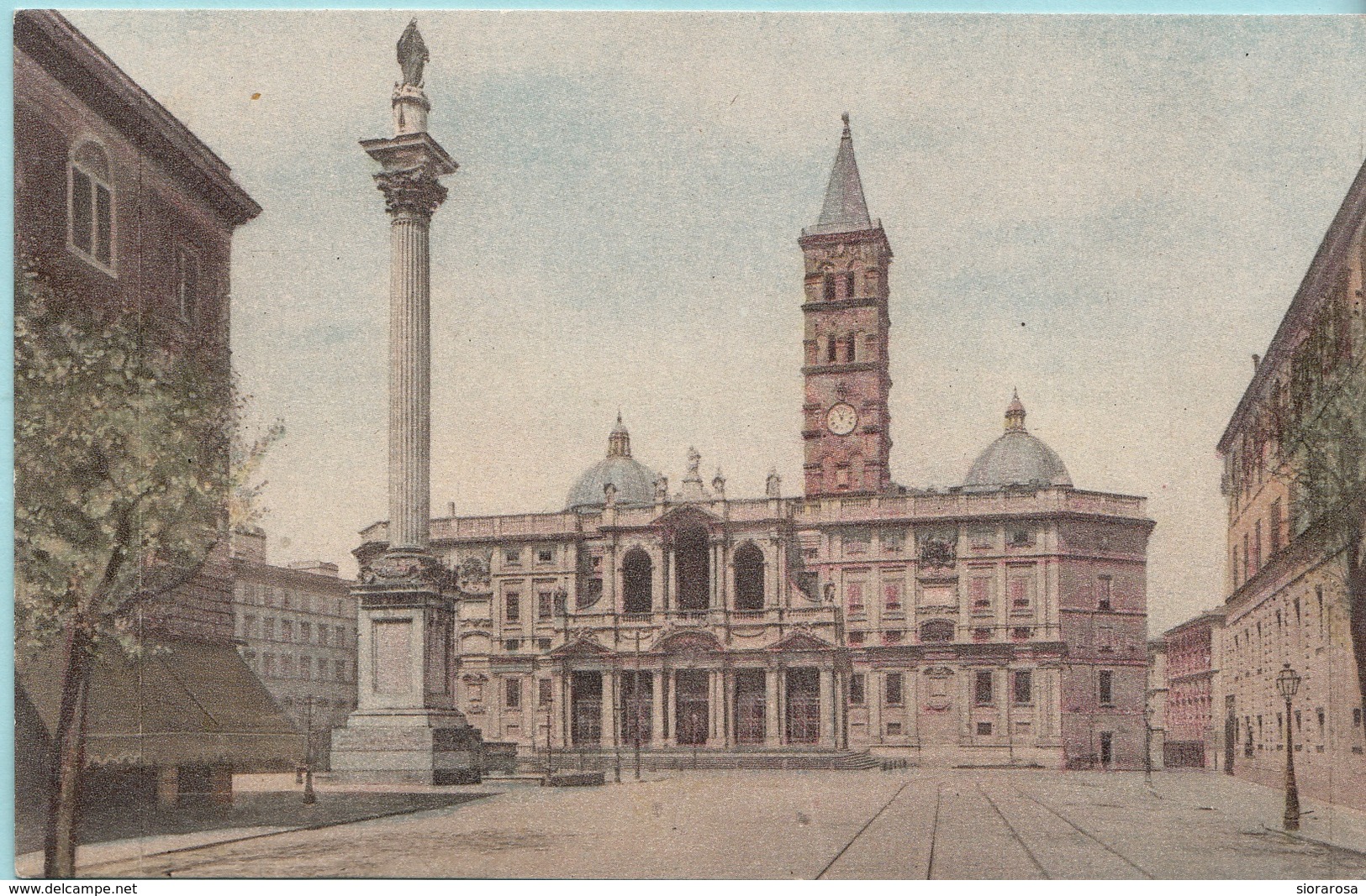 Roma Basilica Di S: Maria Maggiore (Leggi Pubblicità Sul Retro : IND. NAZ. SURROGATI CAFFE' "FRANCK") - Advertising