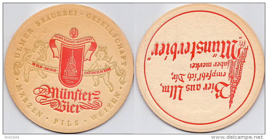 #D213-070 Viltje Ulmer Münster - Bierdeckel