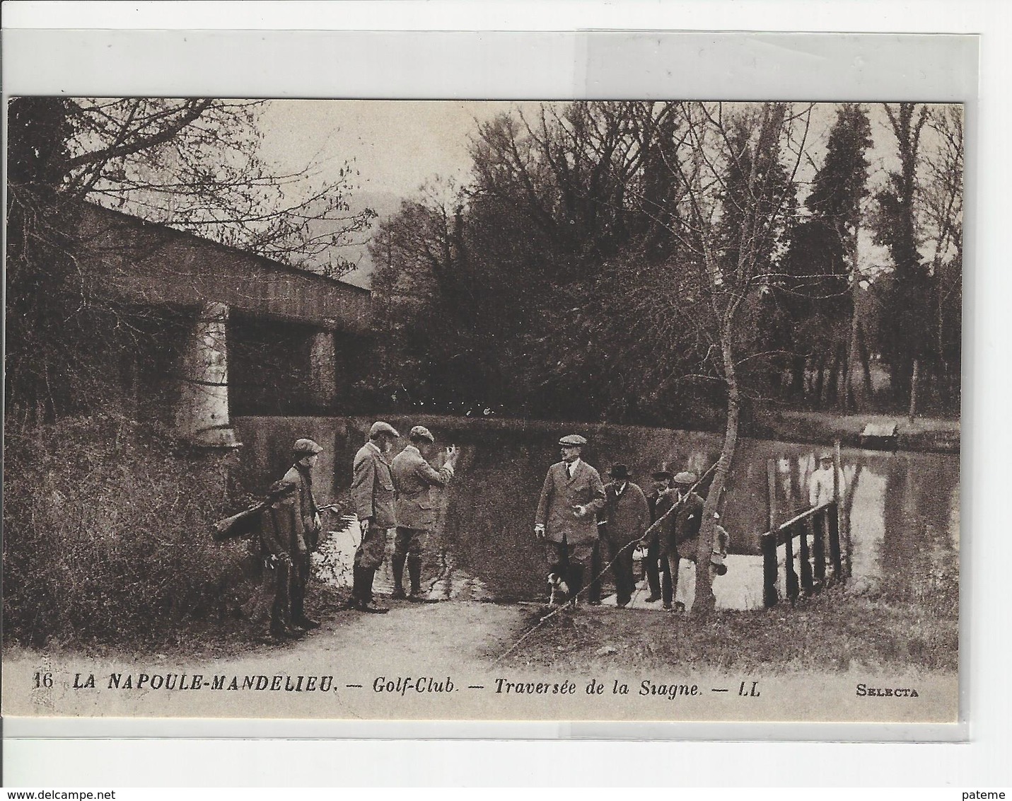 La Napoule-mandelieu Golf Club Traverse De La Siagne Selection Alain Bocquet Nb16repro - Cannes