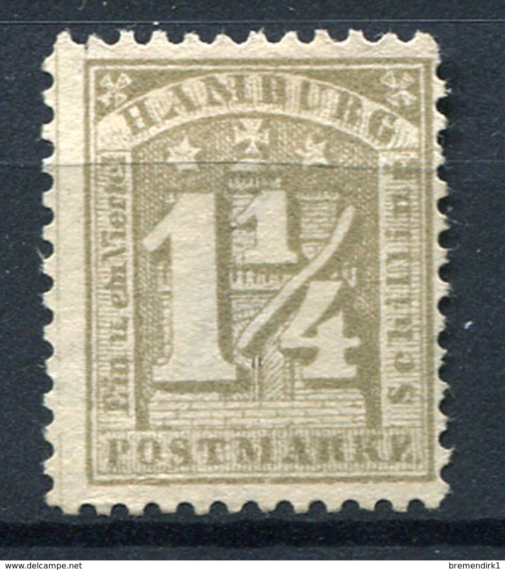 19433) HAMBURG # 12 B Ungebraucht Aus 1864, 10.- € - Hamburg