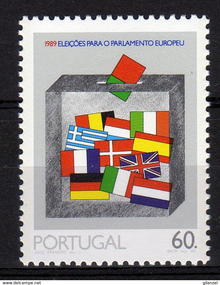 Portugal 1989 EUROPEAN PARLIAMENT ELECTIONS 3eme élection Du Parlement Européen MNH - Idee Europee