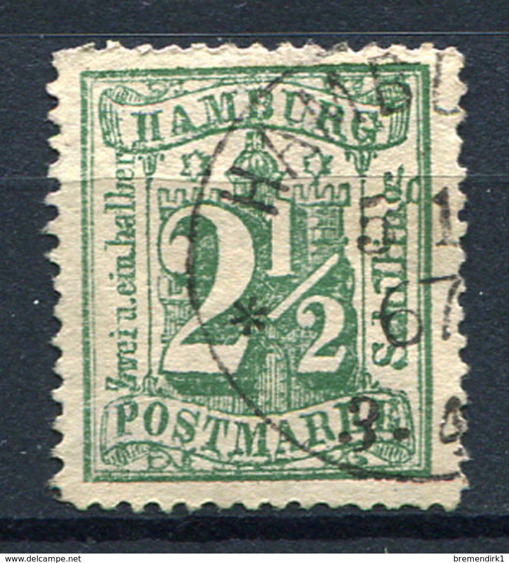 19438) HAMBURG # 22 Gestempelt Aus 1867, 100.- € - Hamburg